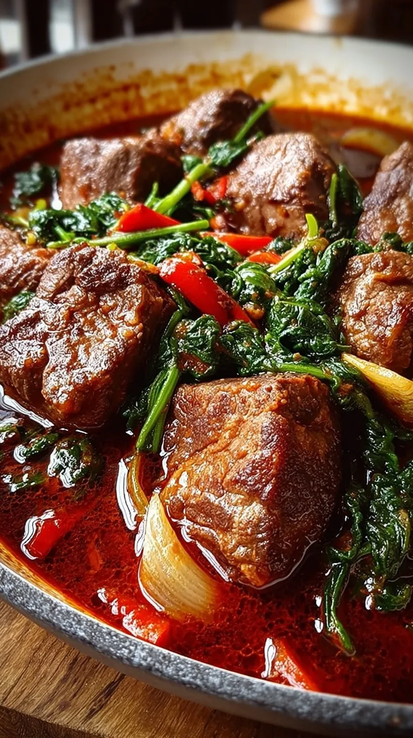 A golden-brown slow-roasted lamb shoulder on a bed of onions with rosemary sprigs.